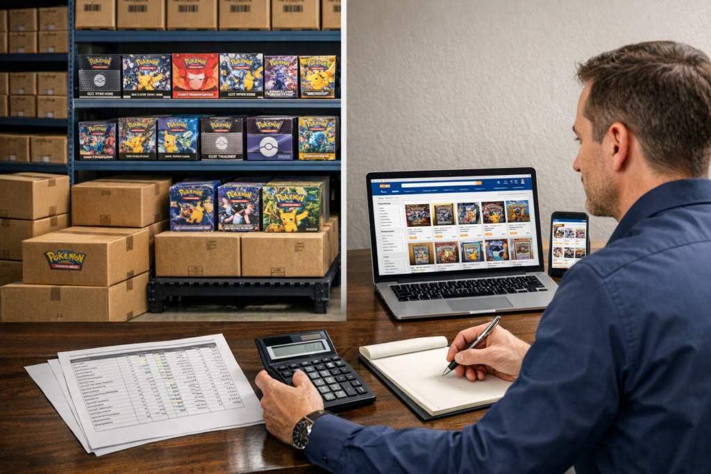 Distribuidora Pokémon ou marketplace: qual é a melhor escolha para comprar ou revender?