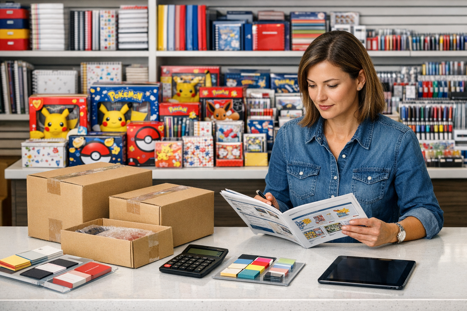 Distribuidora Pokémon para papelaria: como escolher, comprar e vender melhor